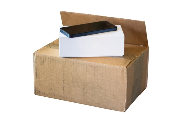 New Cell Phone Packaging — Stock Photo, Image