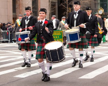 NYC St. Patrick'ın günü yürüyüşü