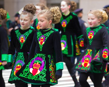 NYC St. Patrick'ın günü yürüyüşü