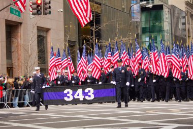 NYC St. Patrick'ın günü yürüyüşü