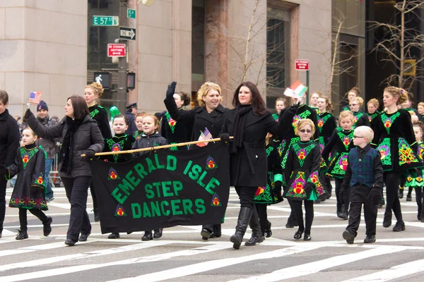 Desfile del Día de San Patricio en Nueva York — Foto de Stock