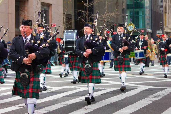 Desfile del Día de San Patricio en Nueva York — Foto de Stock