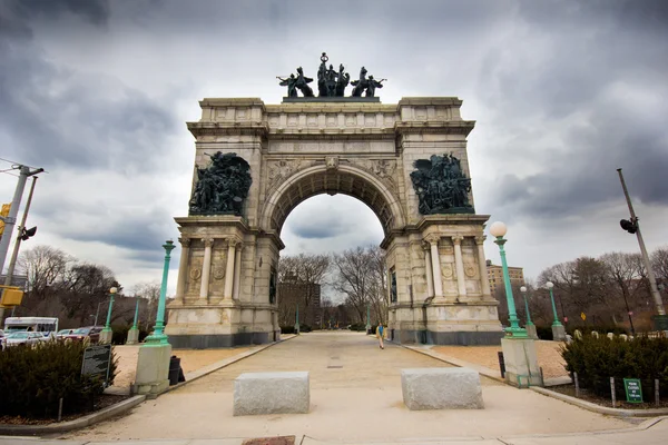 Arco plaza gran ejército — Stockfoto