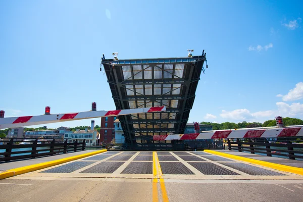 Mystic river bascule bridge — Stockfoto