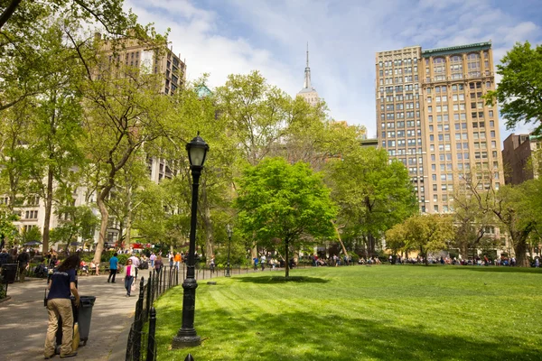 Unie vierkante park nyc — Stockfoto