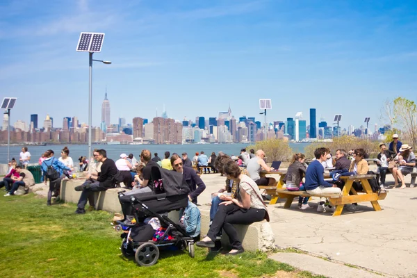 East River State Park Brooklyn — Stockfoto