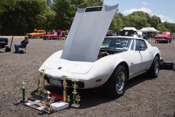 Класичний Corvette — стокове фото
