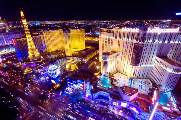 Las Vegas di notte Foto Stock Royalty Free