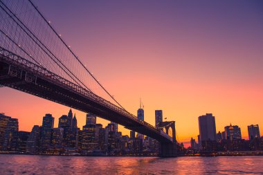renkli nyc skyline