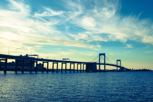 Wirft Nackenbrücke nyc — Stockfoto