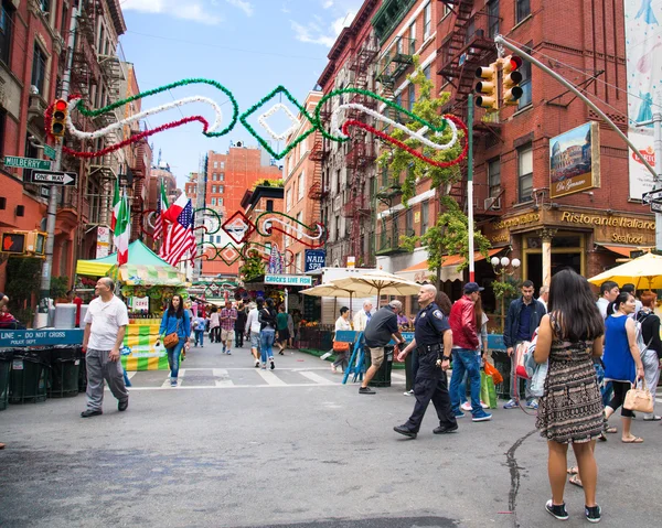 Fiesta de San Gennaro en Nueva York — Foto de Stock