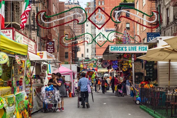 NYC Feast of San Gennaro — Stok Foto