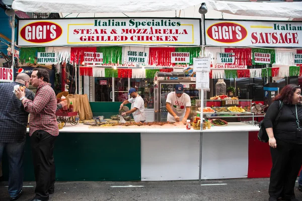 NYC feest van san gennaro — Stockfoto