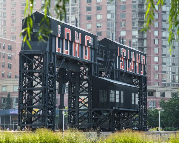 Historische vracht gantry — Stockfoto