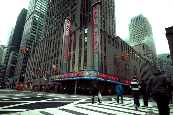 Radio city music hall Nueva York —  Fotos de Stock