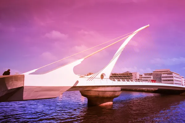 Samuel Beckett Bridge Dublin Ireland — Stock Photo, Image