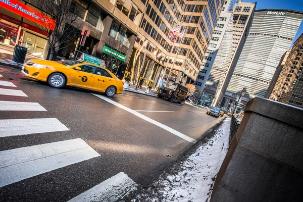 New york city taxi — Stockfoto