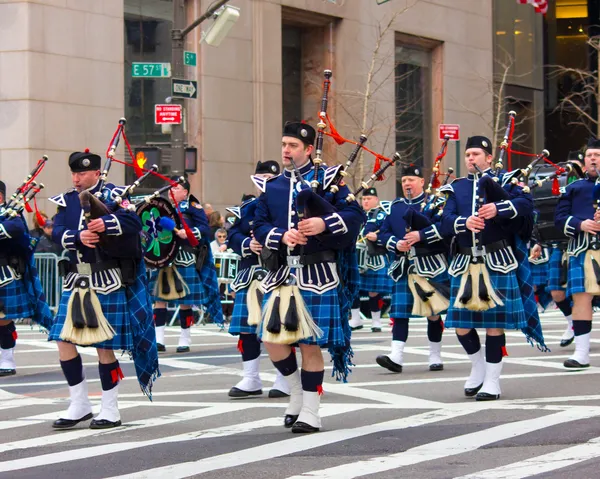 Desfile do Dia de St. Patricks NYC — Fotografia de Stock