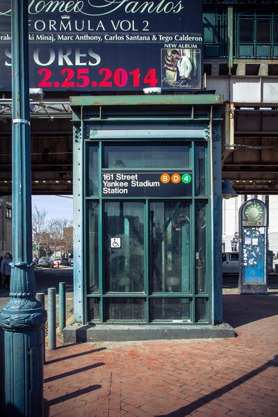 NY Yankees Train Station