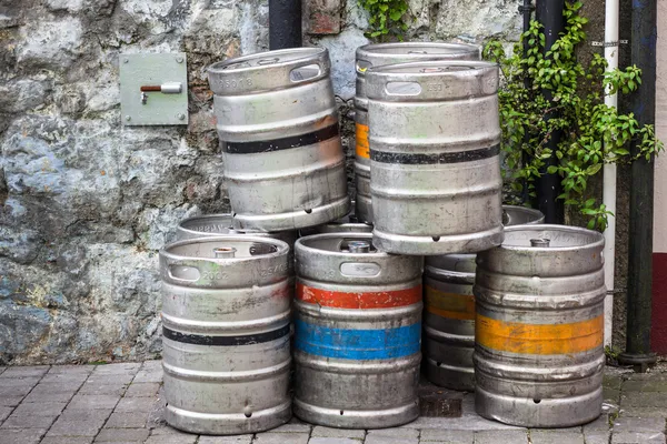 Beer Kegs — Stock Photo, Image