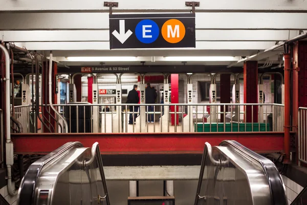 Metro de Nueva York — Foto de Stock