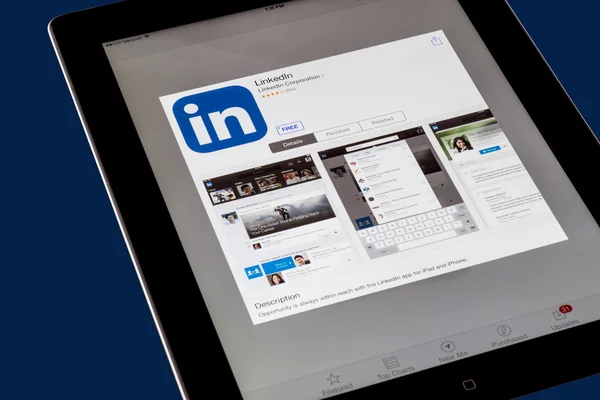 LinkedIN — Stock Photo, Image
