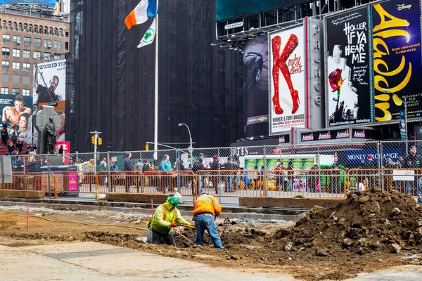 Times square ny redesign projektet — Stockfoto