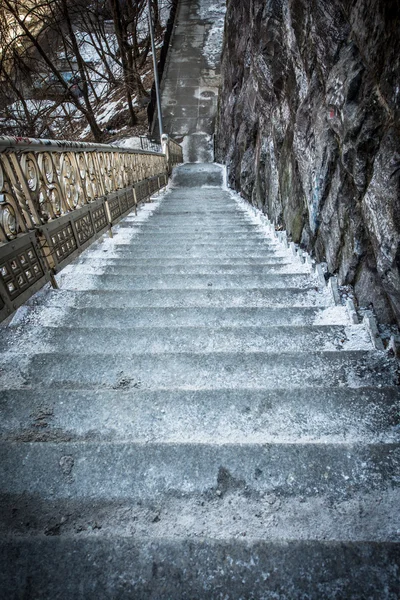 Escaleras altas — Foto de Stock