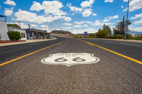 Historická značka Route 66 — Stock fotografie