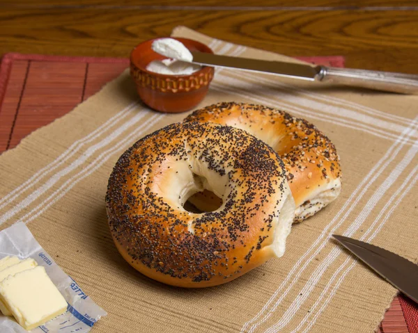 Bagels estilo Nova York — Fotografia de Stock