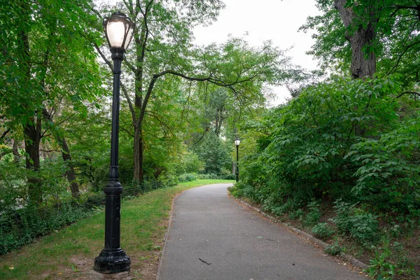 Vacker Naturskön Utsikt Från Central Park New York City Manhattan — Stockfoto