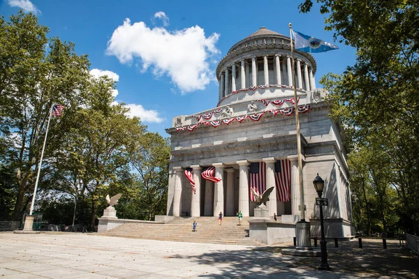 Exterior View Historic Grants Tombs New York City Manhattan — Foto Stock