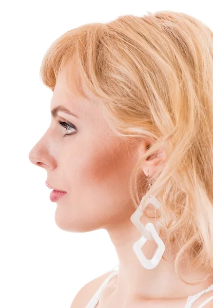 Portrait in profile — Stock Photo, Image