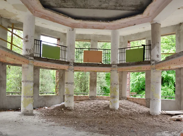 Interior of an abandoned building — Stock Photo, Image