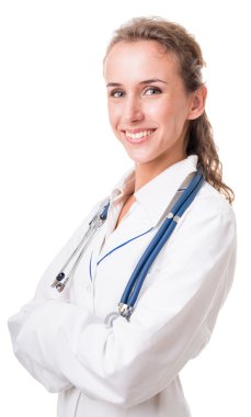 Steteskoplu doktor.