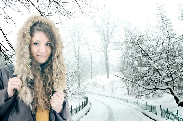 Retrato de invierno — Foto de Stock