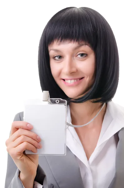 Portrait of an office worker — Stock Photo, Image