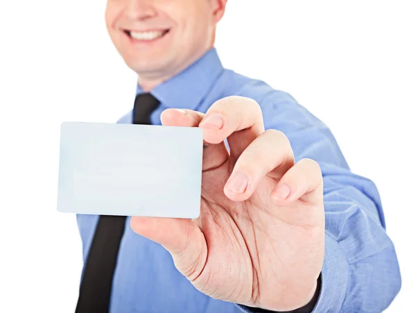 Here's a card — Stock Photo, Image