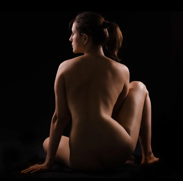裸女图 — 图库照片