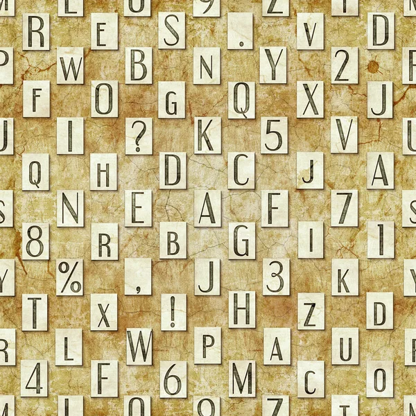 Letter seamless texture — Stock Photo, Image