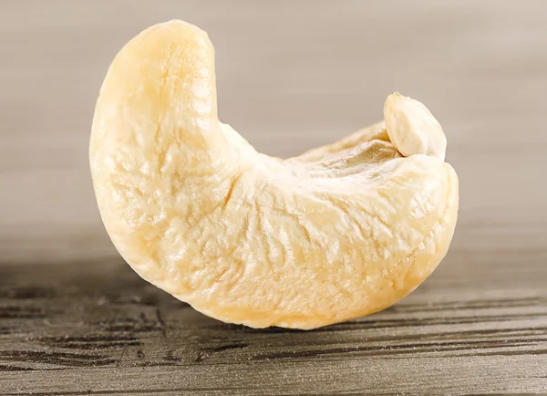 Single cashew nut , Anacardium Occidentale — Stock Photo, Image