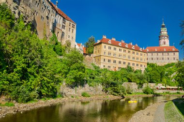 Cesky Krumlov 'daki kaleye bak