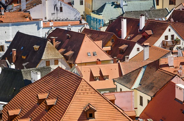 Techo de una antigua ciudad europea — Foto de Stock