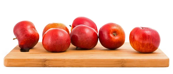 Manzanas rojas frescas — Foto de Stock