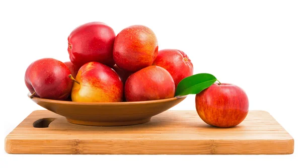 Red fresh apples — Stock Photo, Image