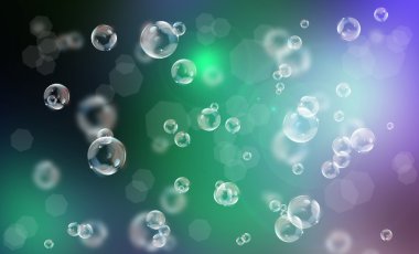 soyut ışık mavi arka plan bulanık. tatil kartı