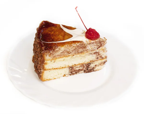 Dolce torta fresca appetitosa — Foto Stock