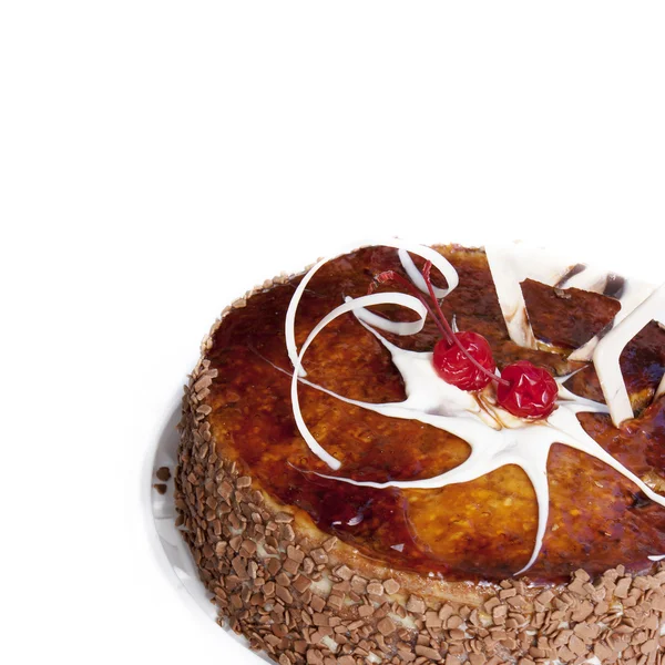 Creatieve zoete biscuit torte — Stockfoto