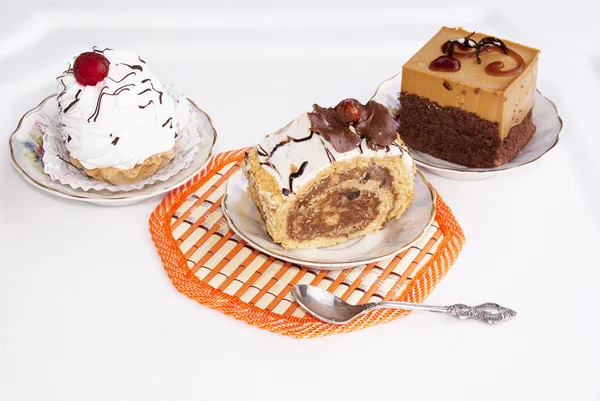 Sušenky ovocný koláč — Stock fotografie
