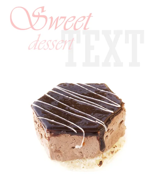 Słodka czekolada herbatniki Keks — Zdjęcie stockowe